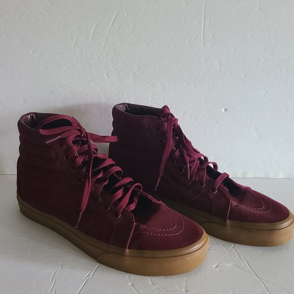 Vans off the wall mens shoes sz.10 red - Picture 1 of 11